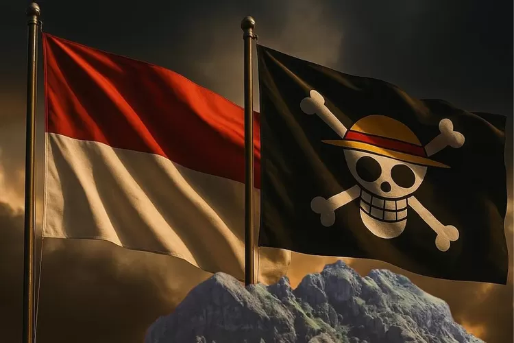 Bendera One Piece Berkibar Jelang 17 Agustus
